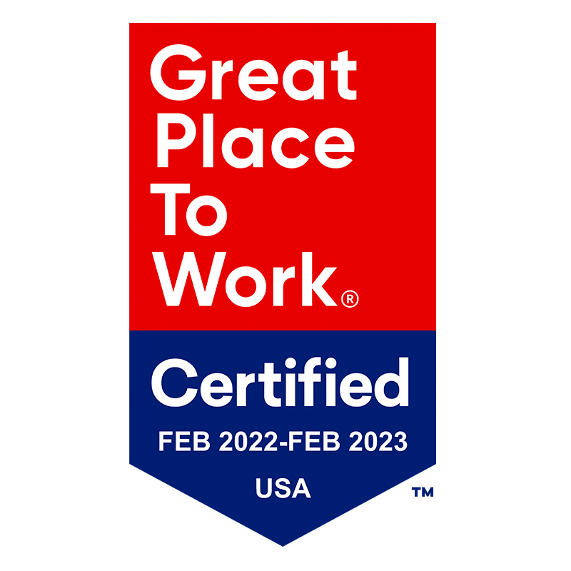 2022 Great Place to Work Certification